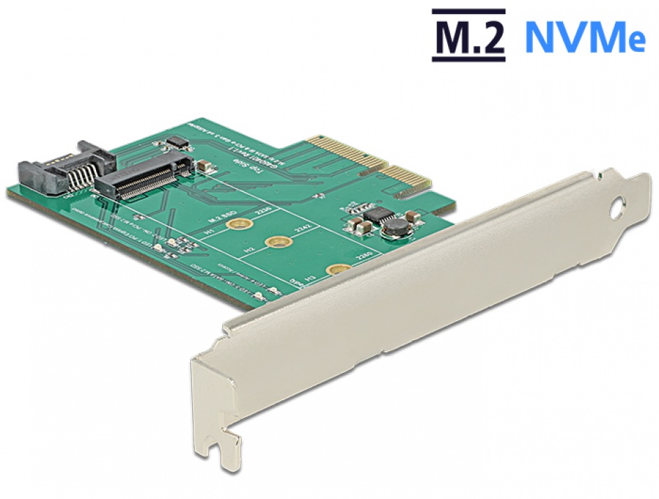 Adaptor Delock PCI Express la NVMe M.2, Bootabil