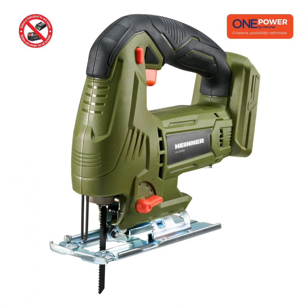 Fierăstrău Vertical ONE POWER 18V 2700RPM - Heinner - imagine 2