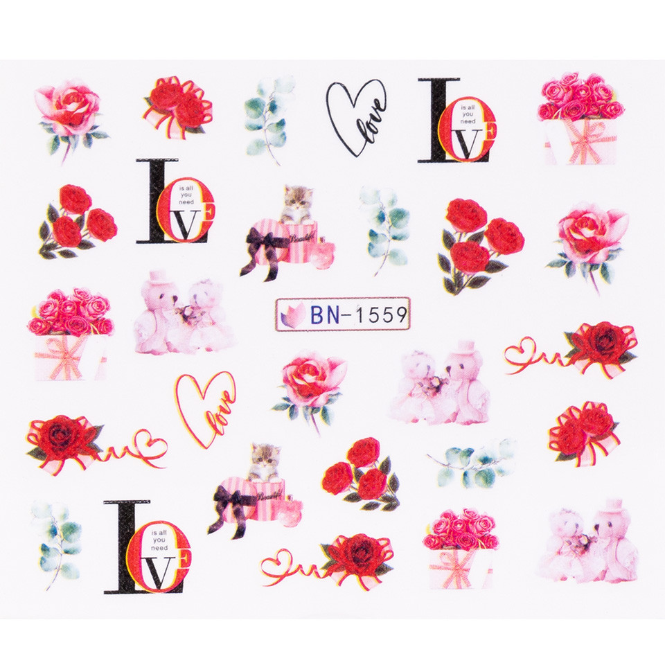 Tatuaj Unghii LUXORISE Love Pixy - Design Rapid