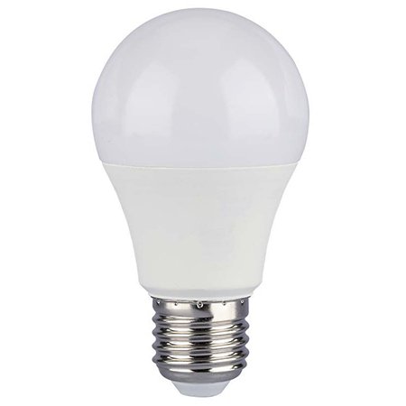 Bec LED V-TAC A60 10.5W E27 Alb Cald