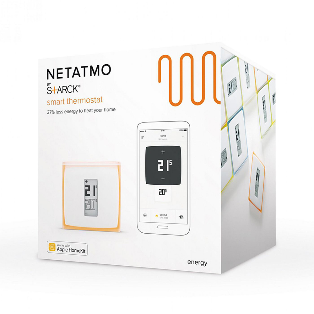 Termostat Wi-Fi Netatmo Smart, Control App, Design Starck - imagine 6