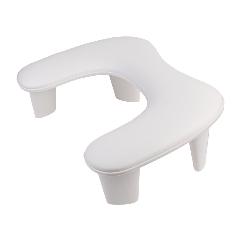 Suport Mâini Ergonomic Nailshop, Alb