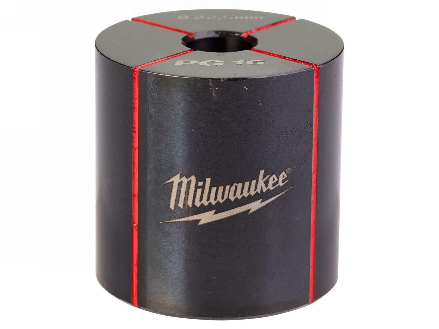 Matrită Milwaukee PG 16, Ø 22.5 mm, găuri precise