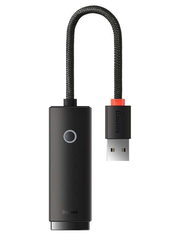 Adaptor Retea USB 2.0 la RJ-45 Baseus Lite Negru 100Mbps