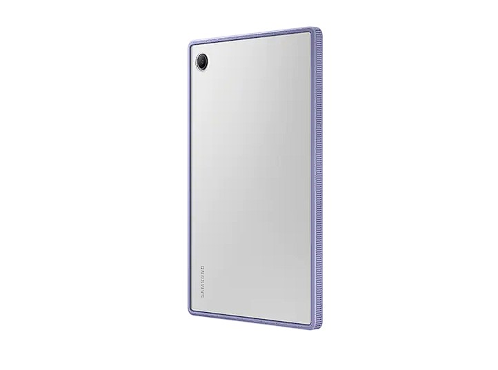 Husa Samsung Galaxy Tab A8 Clear Edge Lavender - imagine 2