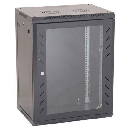 Rack Perete 15U 19" 600x600 Asytech, Negru