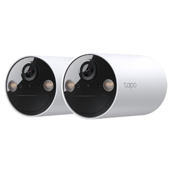 TP-Link Tapo C410 Cameră Securitate Fără Fir, Set 2 Bucăți