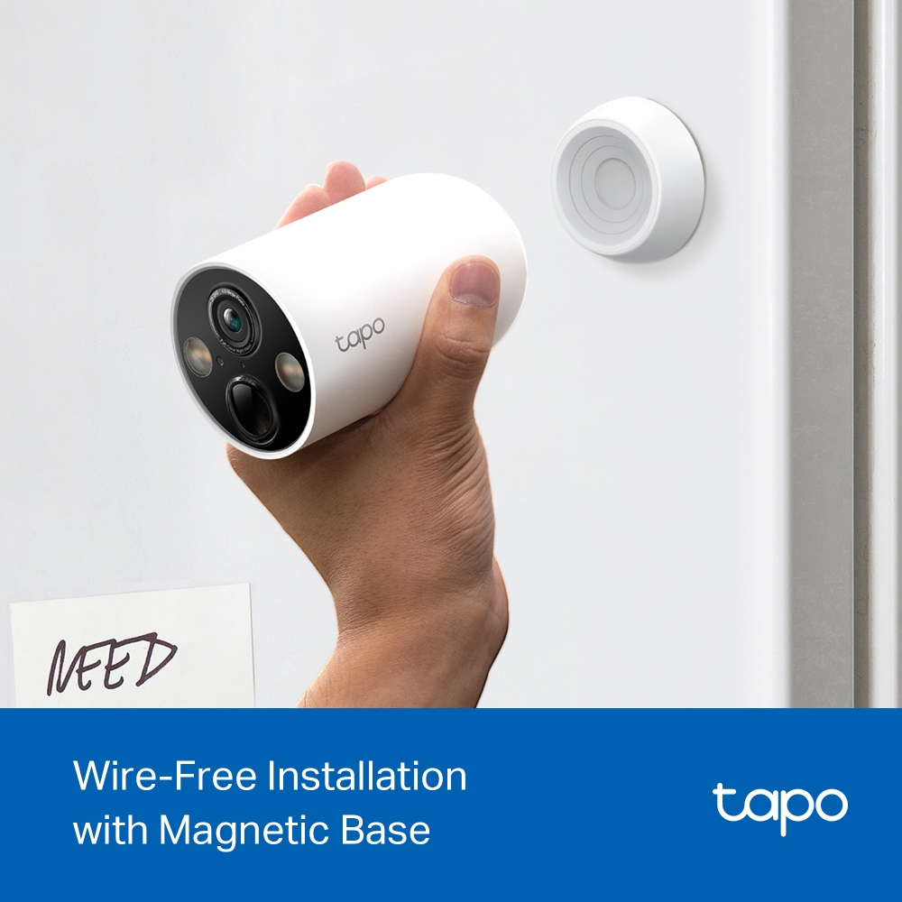Cameră Supraveghere TP-LINK Tapo C425 2K Wireless - 2 bucăți - imagine 4