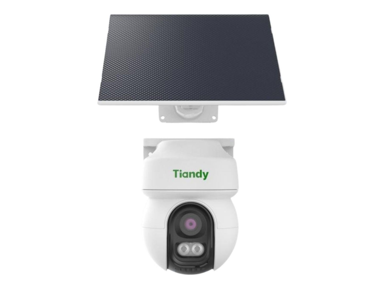 Camera supraveghere 4G cu panou solar Tiandy, 4mm, 3MP, Rotire si inclinare din aplicatie, Iluminare duala, Microfon, Alarma, Slot CardSD, IP65, TC-H333K 9DA-4