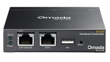 Controler hardware management retea Tp-Link Omada, OC220,  pana la 130 echipamente, Cloud gratuit, PoE 802.3af/at, 2xGigabit, USB 2.0, carcasa metal