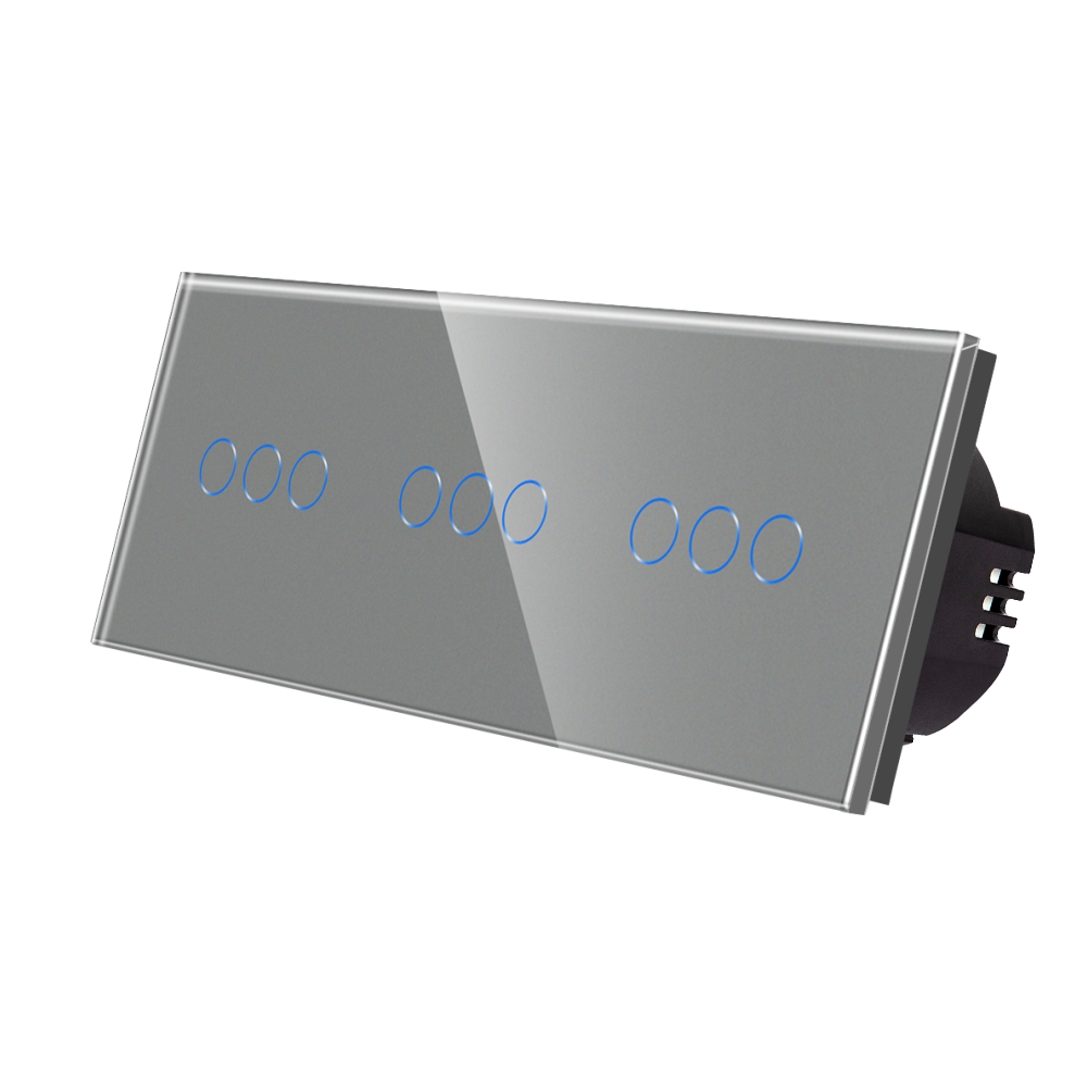 Intrerupator Touch Triplu Sticla LUXION IP45 - imagine 13