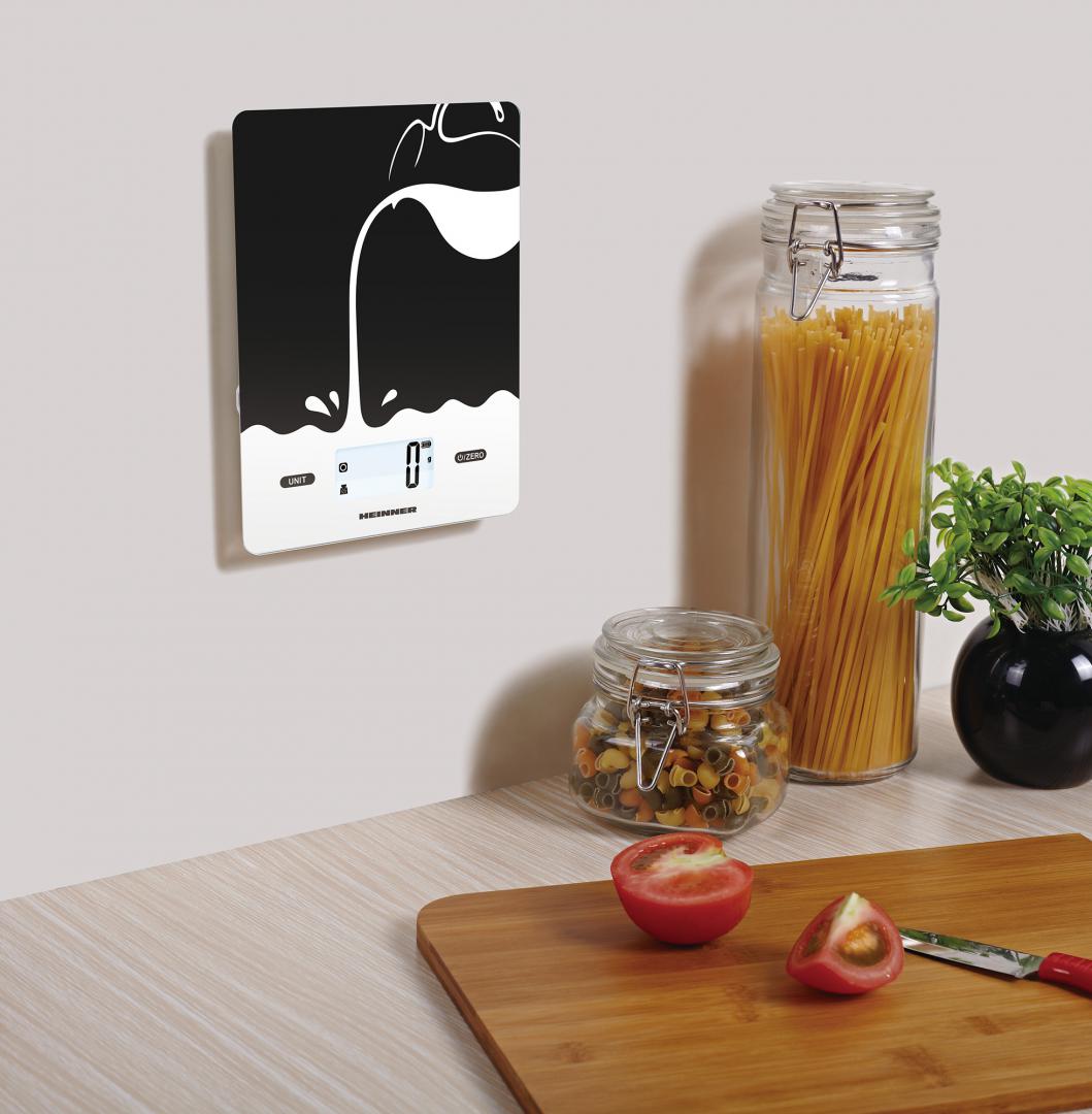 Cântar Bucătărie Heinner 5kg Digital cu USB-C Negru - imagine 4