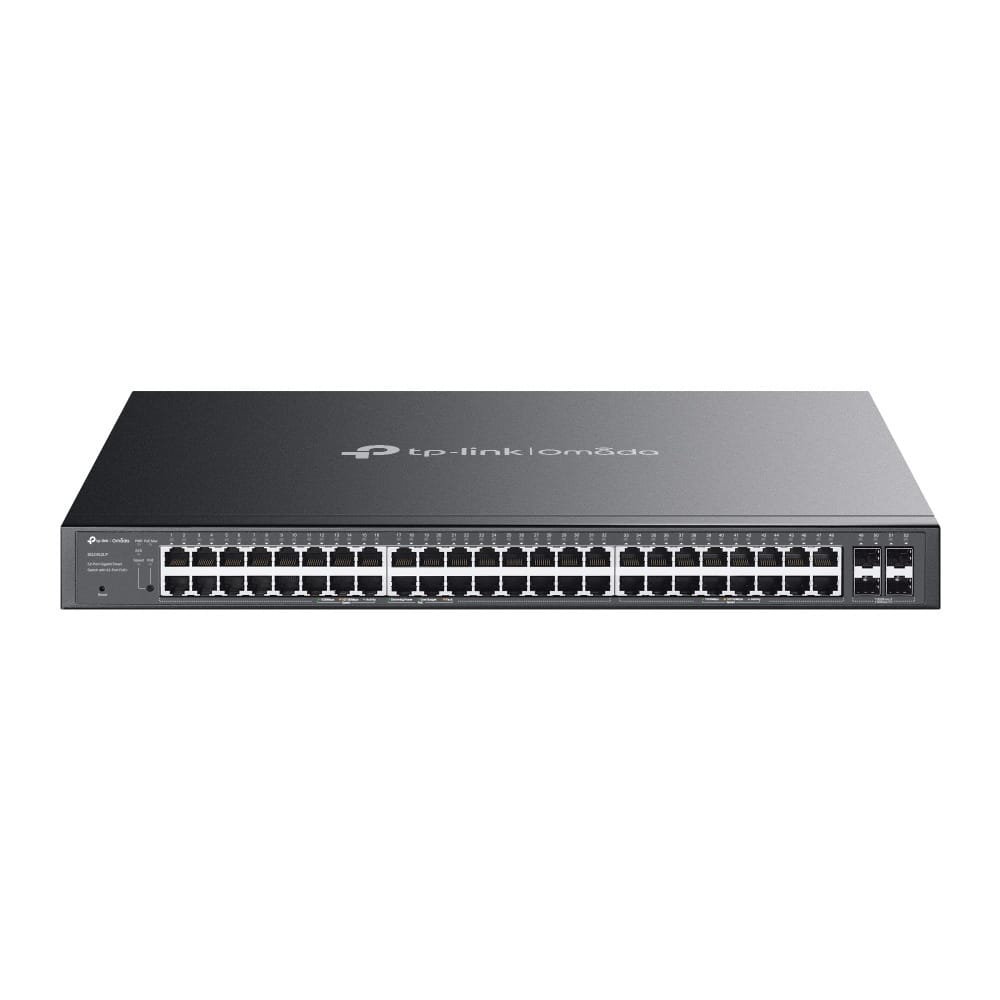 Switch Omada TP-Link 52-Port Gigabit PoE+ - 230W, Management SDN - imagine 4