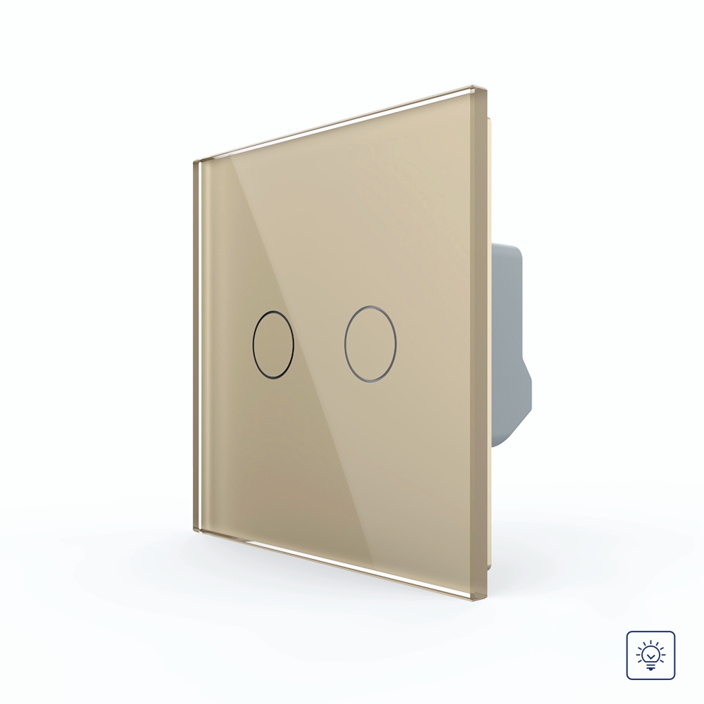 Intrerupator Dublu Touch Livolo cu Variator - imagine 9