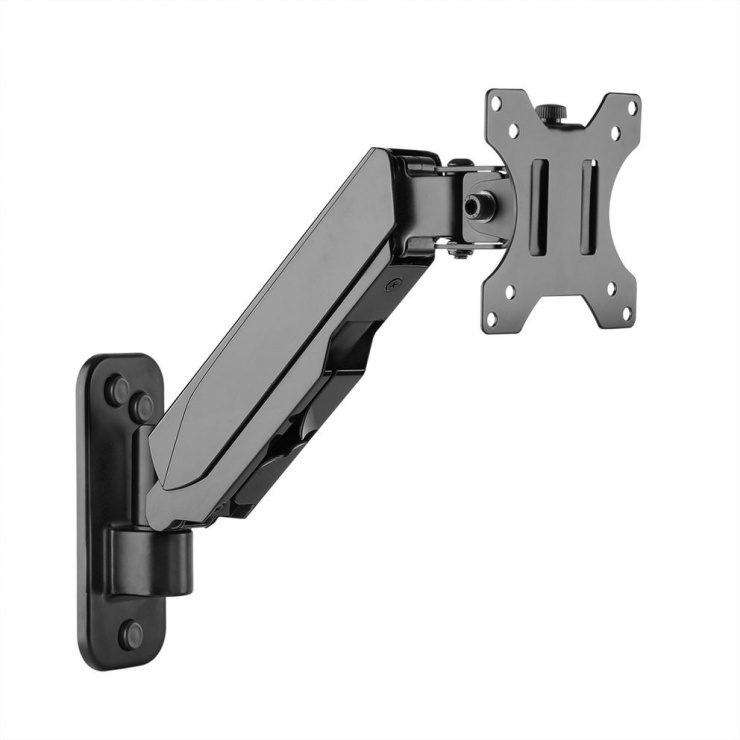 Suport Monitor Perete 4 Joint Value, Negru