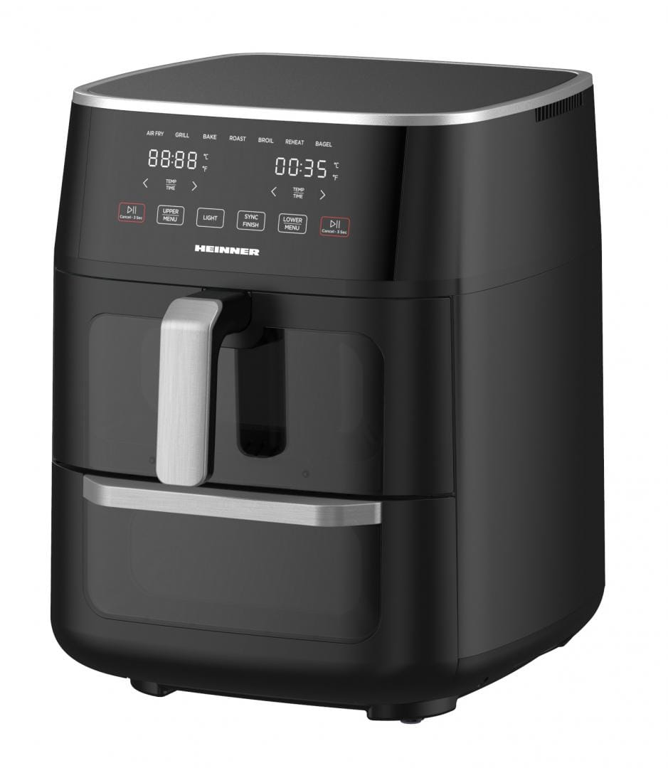 Friteuza Dubla Aer Cald Heinner 11L - Cuptor si Airfryer - imagine 3