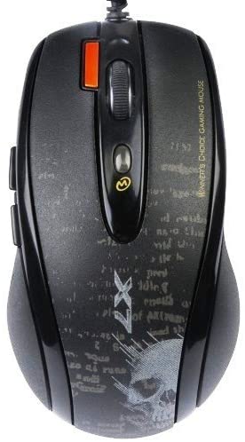 Mouse Gaming A4Tech F5-BK, 3000 DPI, USB, Optic, Negru