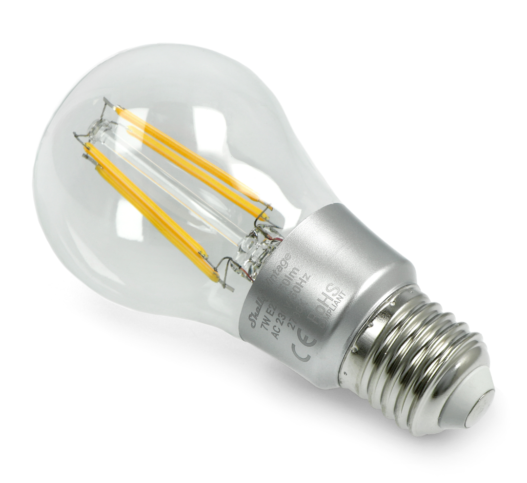 Bec Inteligent Shelly Vintage A60 Wi-Fi 7W 750LM - imagine 2