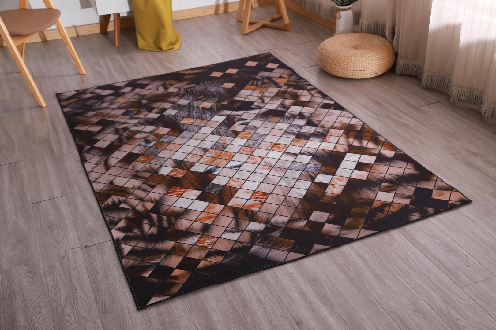 Covor Heinner PATCH 160x230 cm Print 3D Modern si Rezistent
