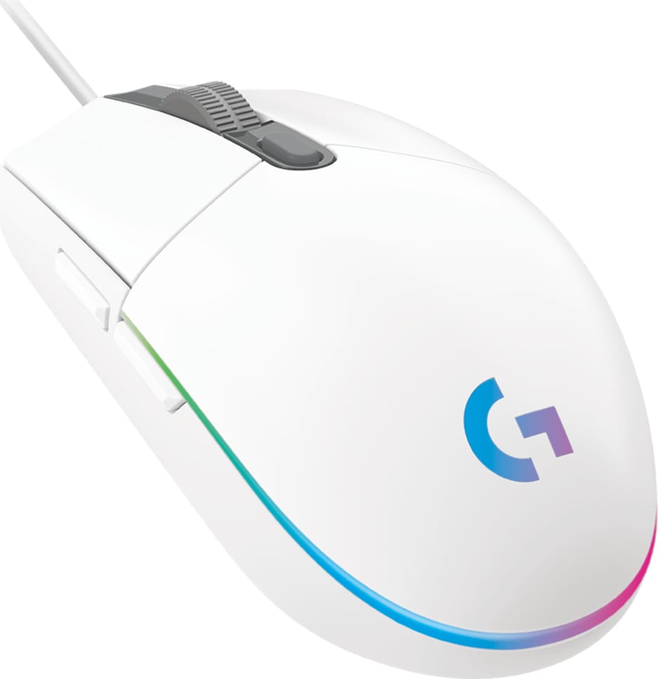 Mouse Gaming Logitech G203 LIGHTSYNC Alb 8000 DPI RGB - imagine 12