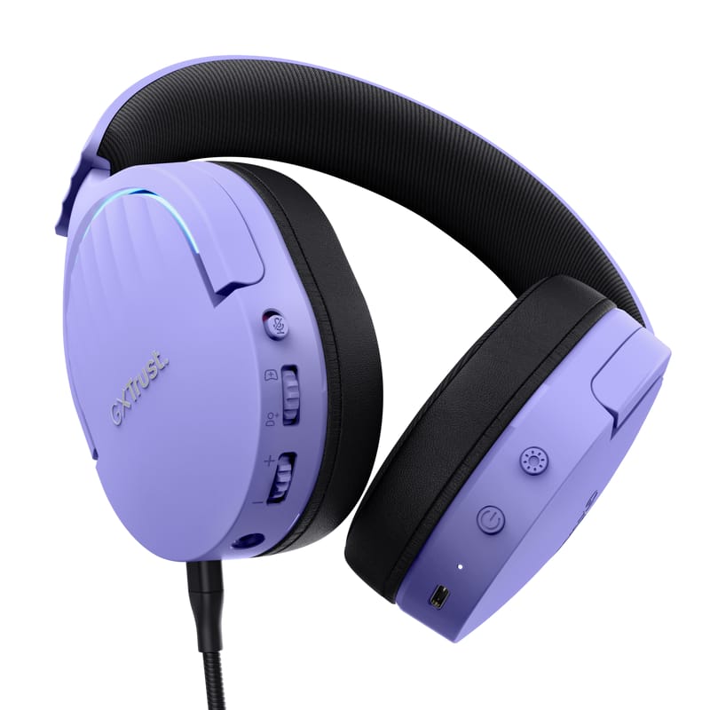 Căști Gaming Trust GXT 491P Fayzo USB - Sunet Imersiv Mov - imagine 7