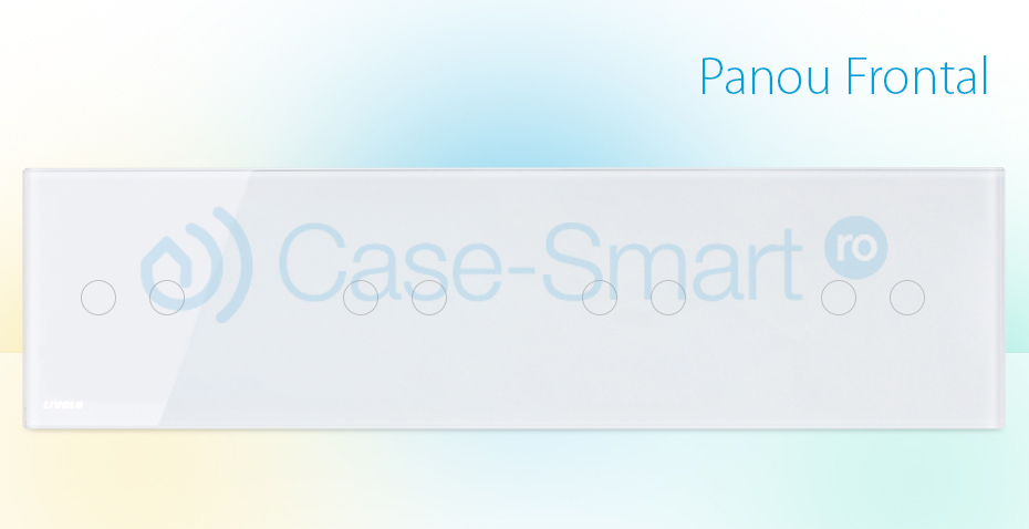 Panou Touch Livolo 4 Module, Sticla - imagine 3