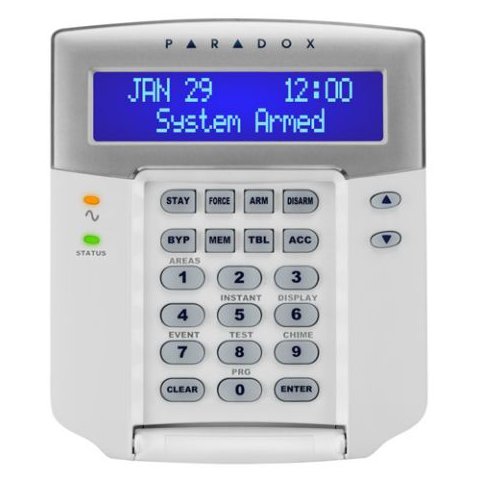 Tastatura LCD Paradox K641+ pentru EVO