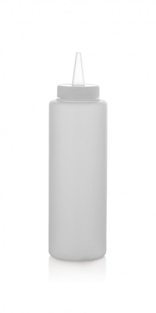Dispenser Sosuri 330ml Plastic Transparent Heinner Chef Line
