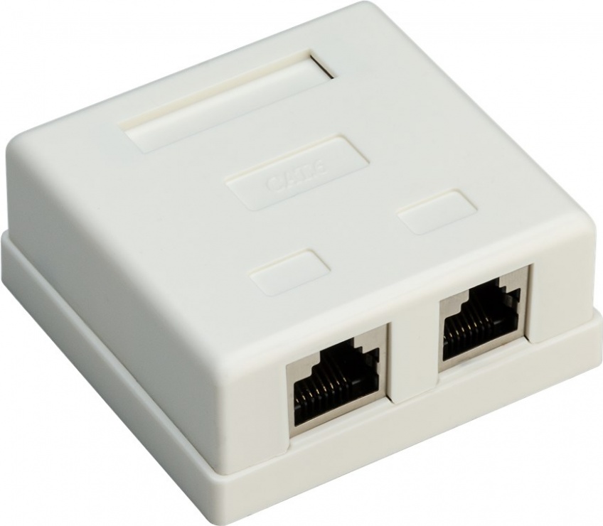 Priza Retea RJ45 2 Porturi Cat 6 STP Goobay