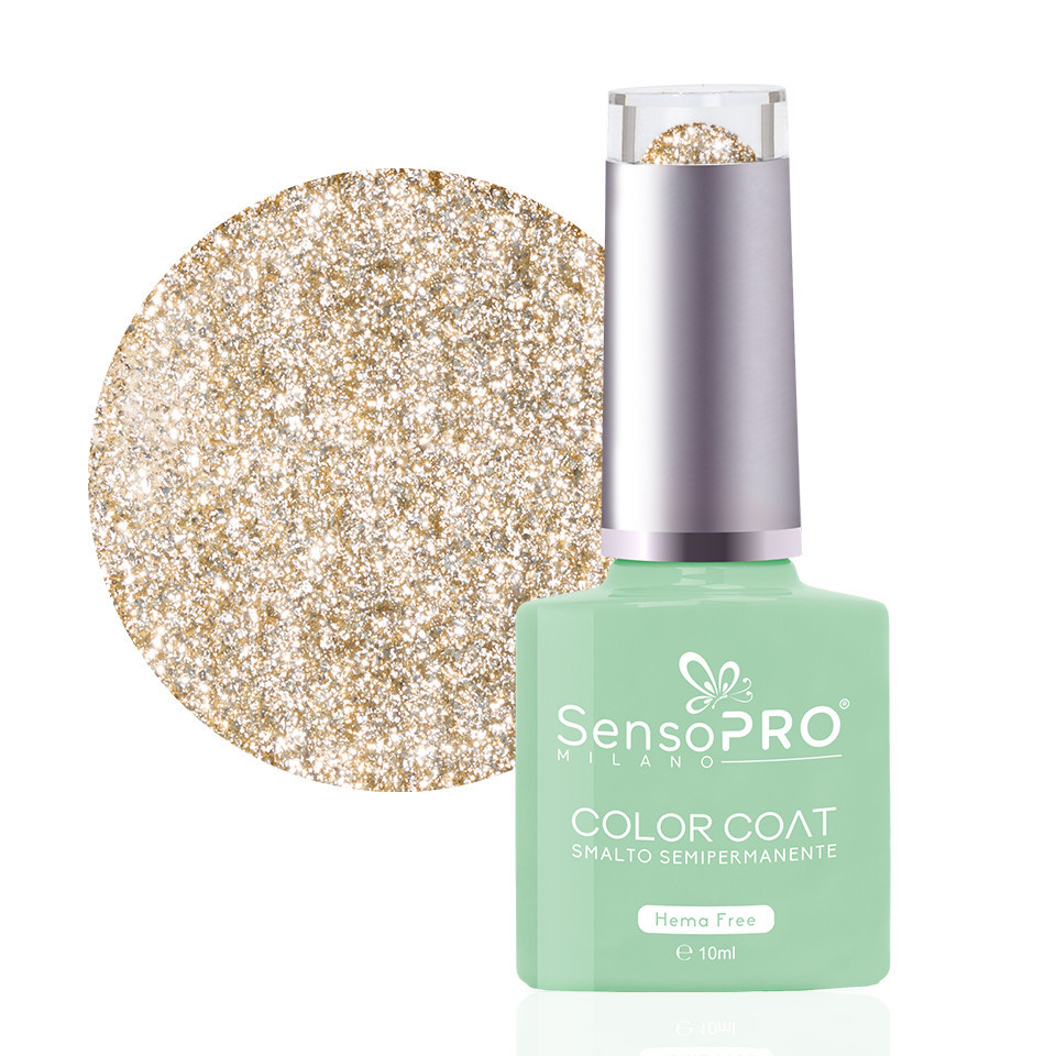 Oja Semipermanenta Hema Free SensoPRO Milano #87 Gold Brilliance 10ml