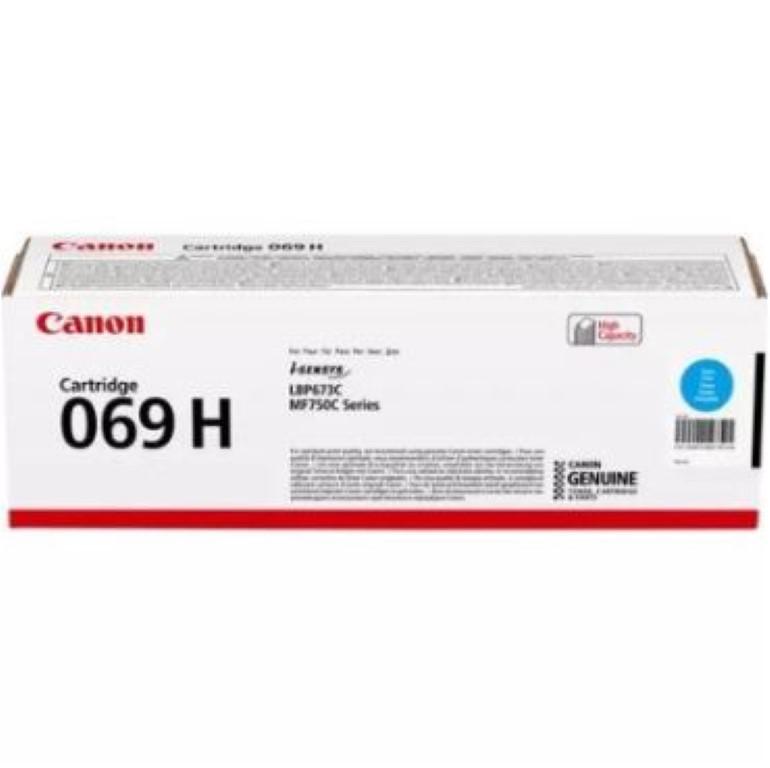 Toner Canon CRG069HC, Cyan, capacitate 5500 pagini, pentru i-SENSYS LBP673Cdw, MF754Cdw, MF752Cdw