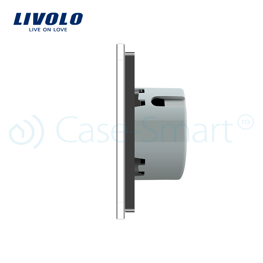 Intrerupator Touch Livolo, 5 Căi, Sticlă, LED - imagine 12