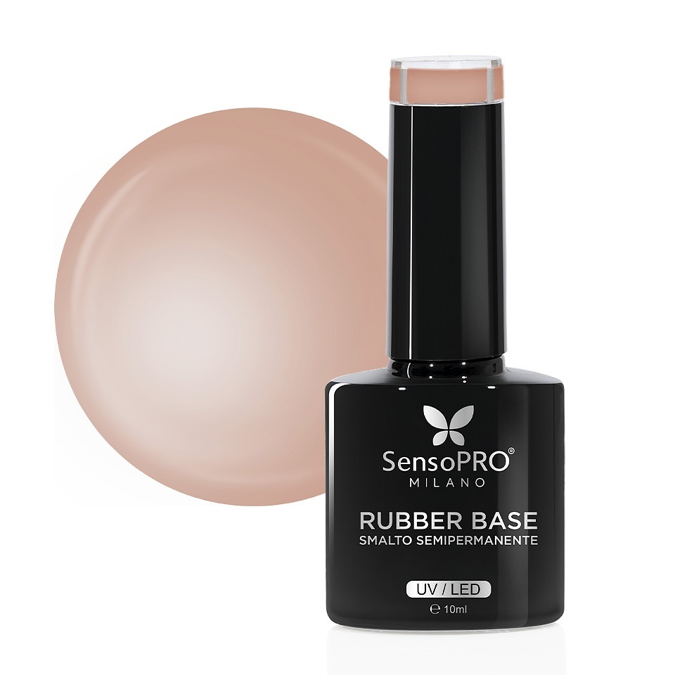 Rubber Base Gel SensoPRO Milano 10ml #74 Milk Chocolate
