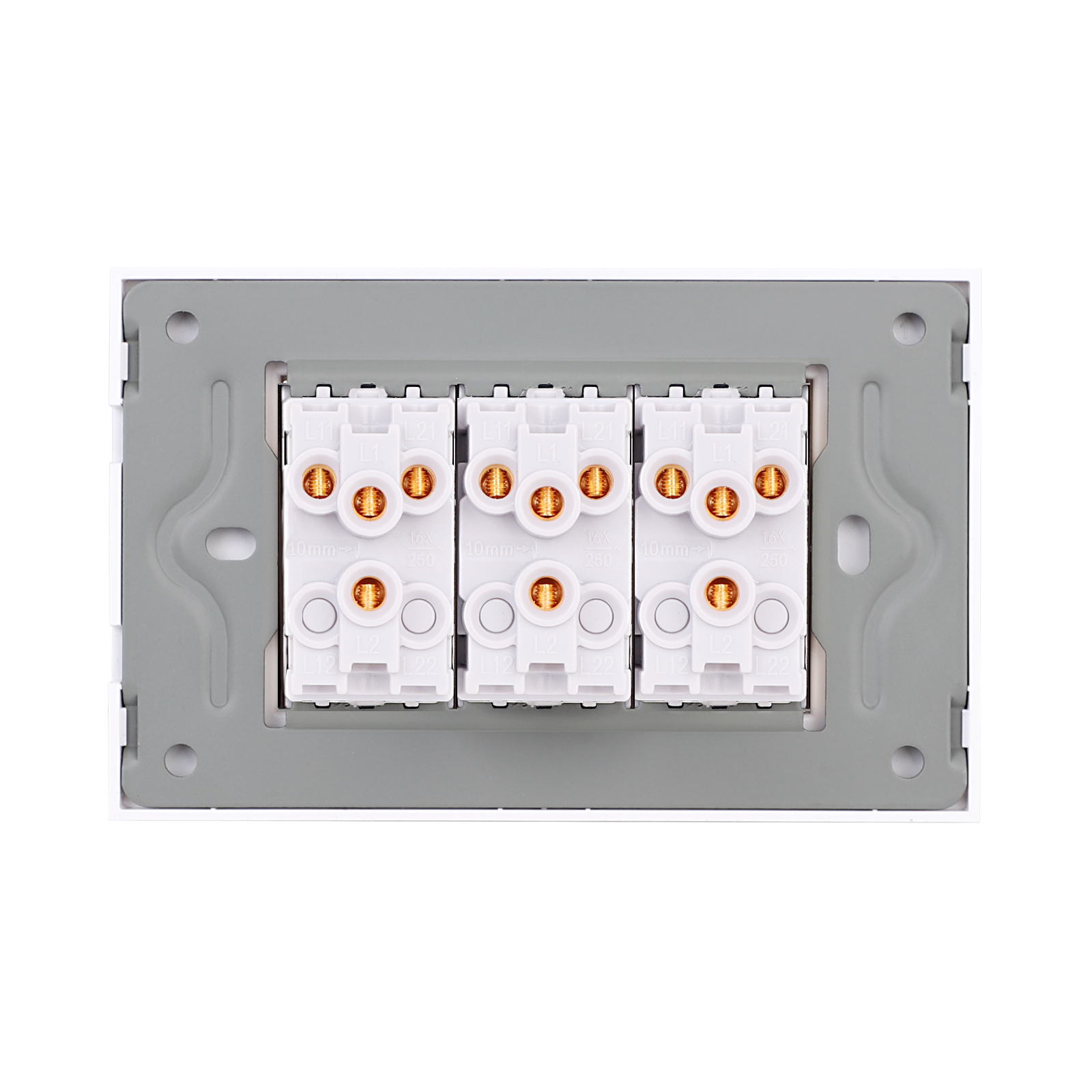 Întrerupător 6 Posturi Sticlă Luxion - imagine 4