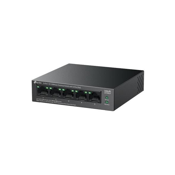 Switch PoE TP-Link 5-Port 10/100 Mbps - 4 Porturi PoE 41W - imagine 4