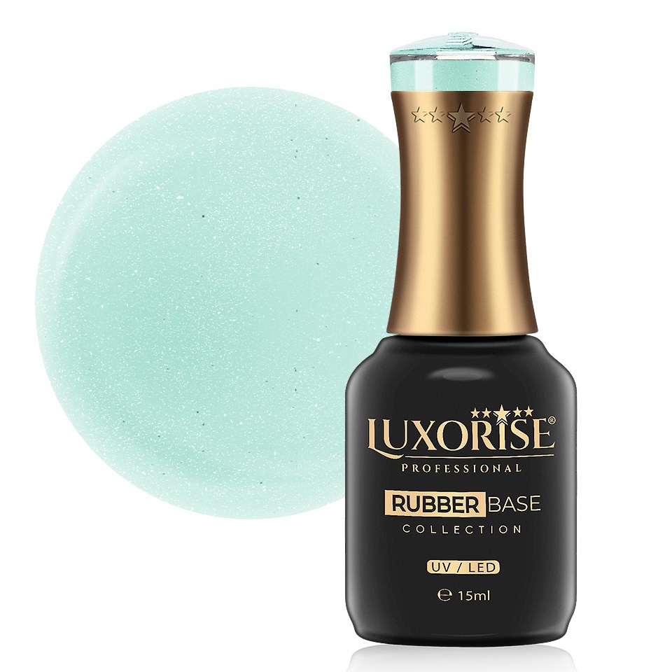 Rubber Base LUXORISE Zen Mint 15ml - Nivelare și Rezistență