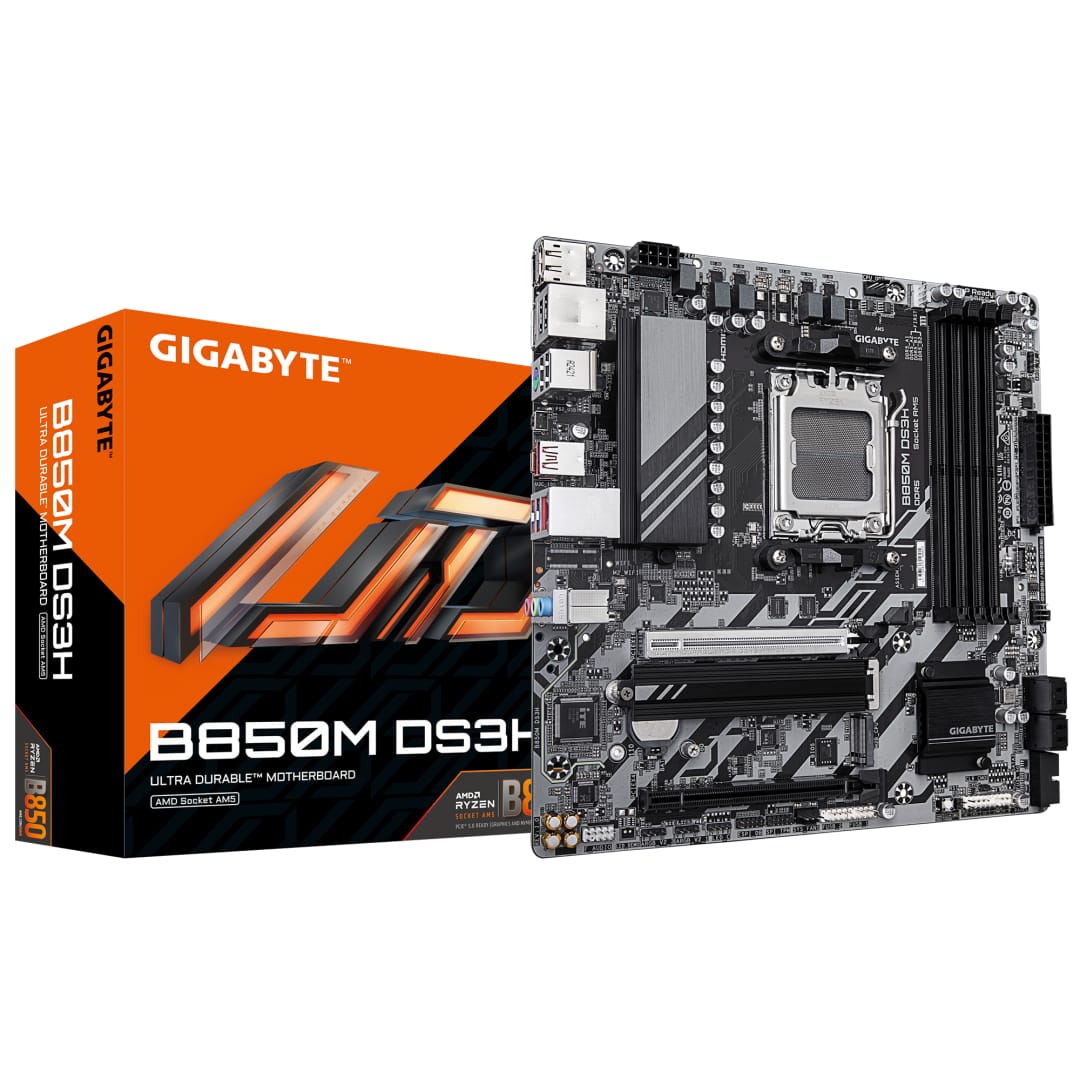 Placa de Baza GIGABYTE B850M DS3H AM5 DDR5 mATX - imagine 2