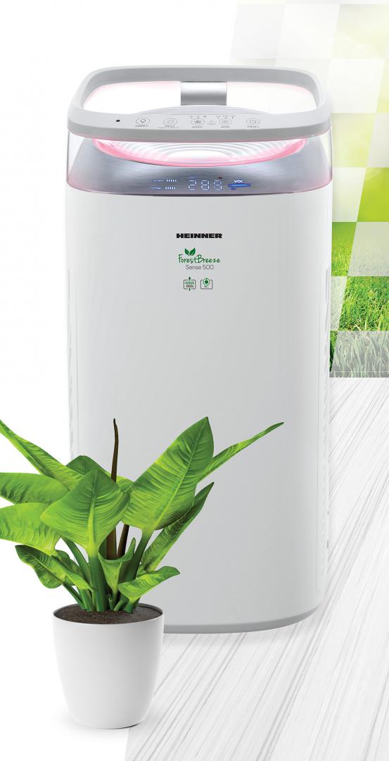 Purificator Aer Heinner HPA-M500 cu Filtru HEPA 13 - 60m² - imagine 9