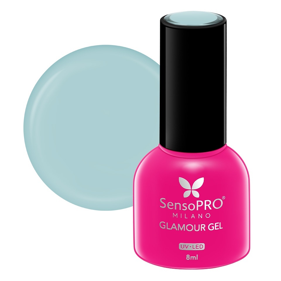 Oja Semipermanenta Glamour Turquoise Fortune #33 SensoPRO 8ml
