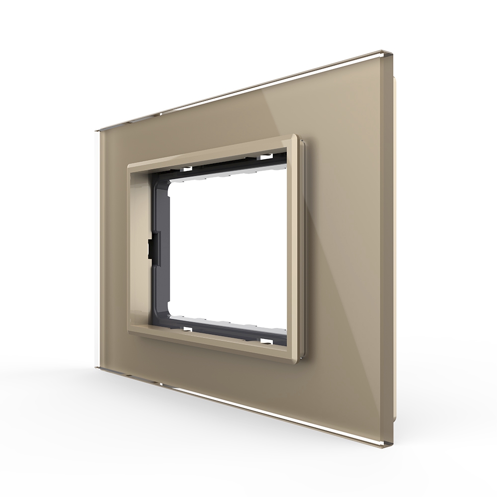 Rama sticlă Livolo 3 module Italian | Design modern - imagine 9