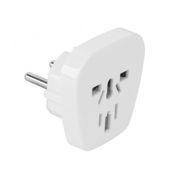 Adaptor UK/USA la Europa Alb OEM