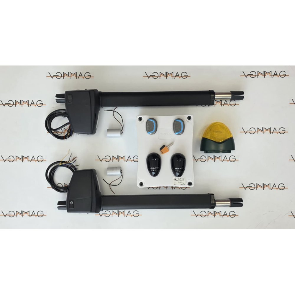 Kit automatizare porti batante Allmatic STYLO, 3.5m, 400 kg