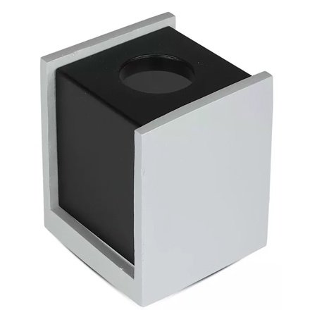 Corp Iluminat GU10 V-Tac, Negru/Gri, IP20