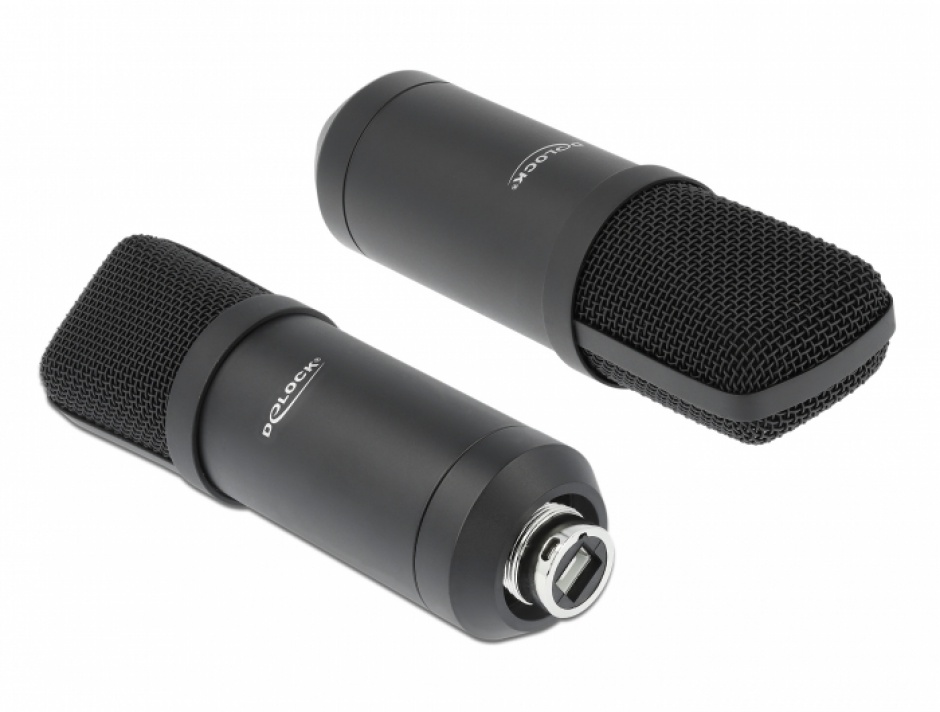 Microfon USB Delock 66300, 24-bit/192 kHz