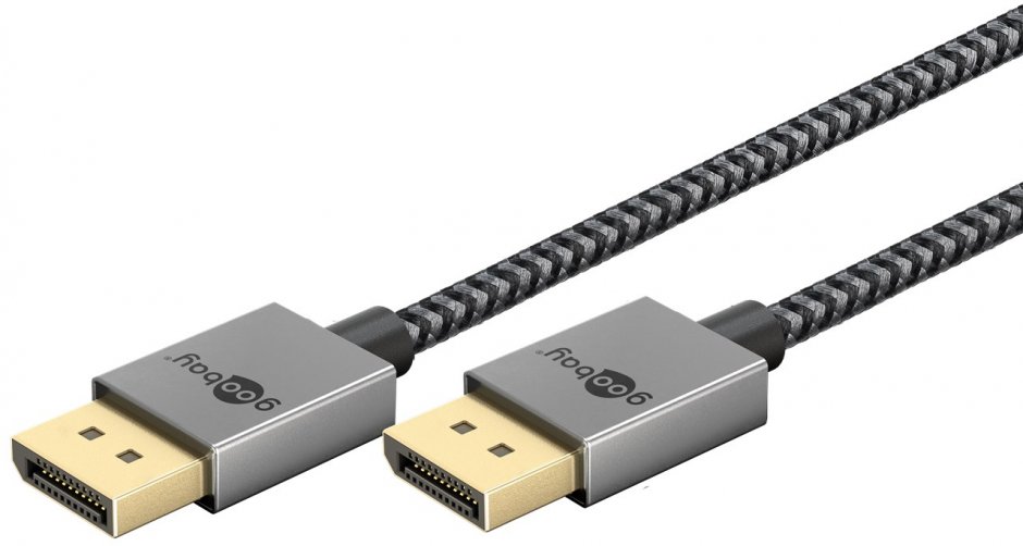 Cablu DisplayPort 8K Goobay 2 m, 40 Gbit/s, 240 Hz