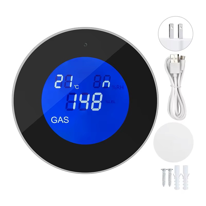 Senzor de Gaz LUXION Wi-Fi, Control prin Aplicație, Alarma 70 dB - imagine 2