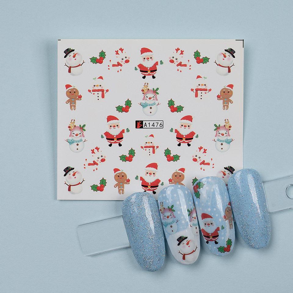 Tatuaj Unghii Luxorise Holiday Colors A1476