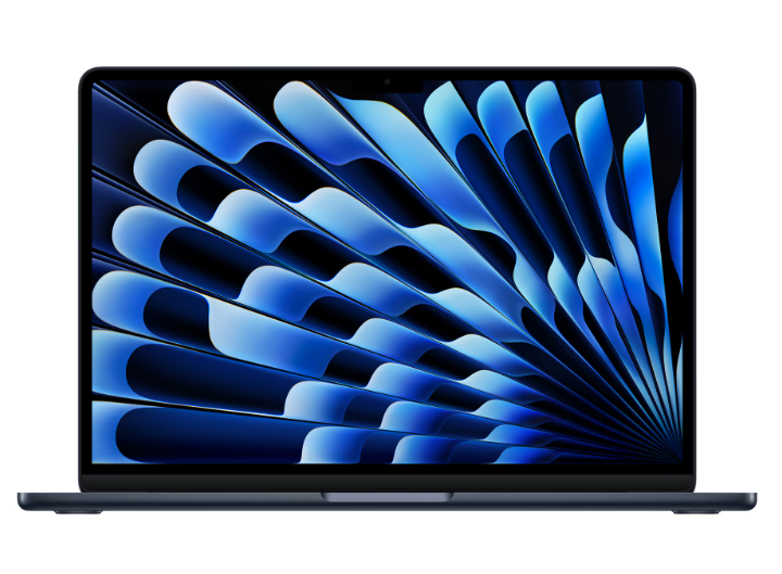 MacBook Air 13.6" M4 24GB/512GB Midnight 2025 - Performance Apple - imagine 1