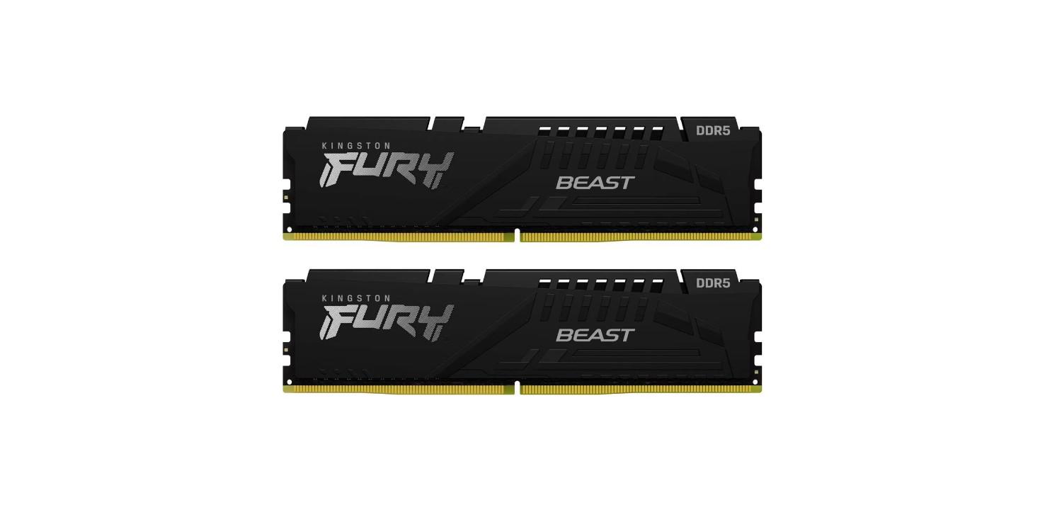Kingston Fury Beast DDR5 64GB 5600MHz RAM Dual Channel