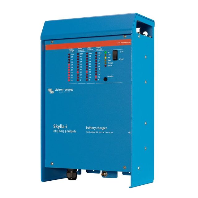 Incarcator Victron Skylla-i 24/80 (3) - 3 Iesiri, 80A, Profesional - imagine 4